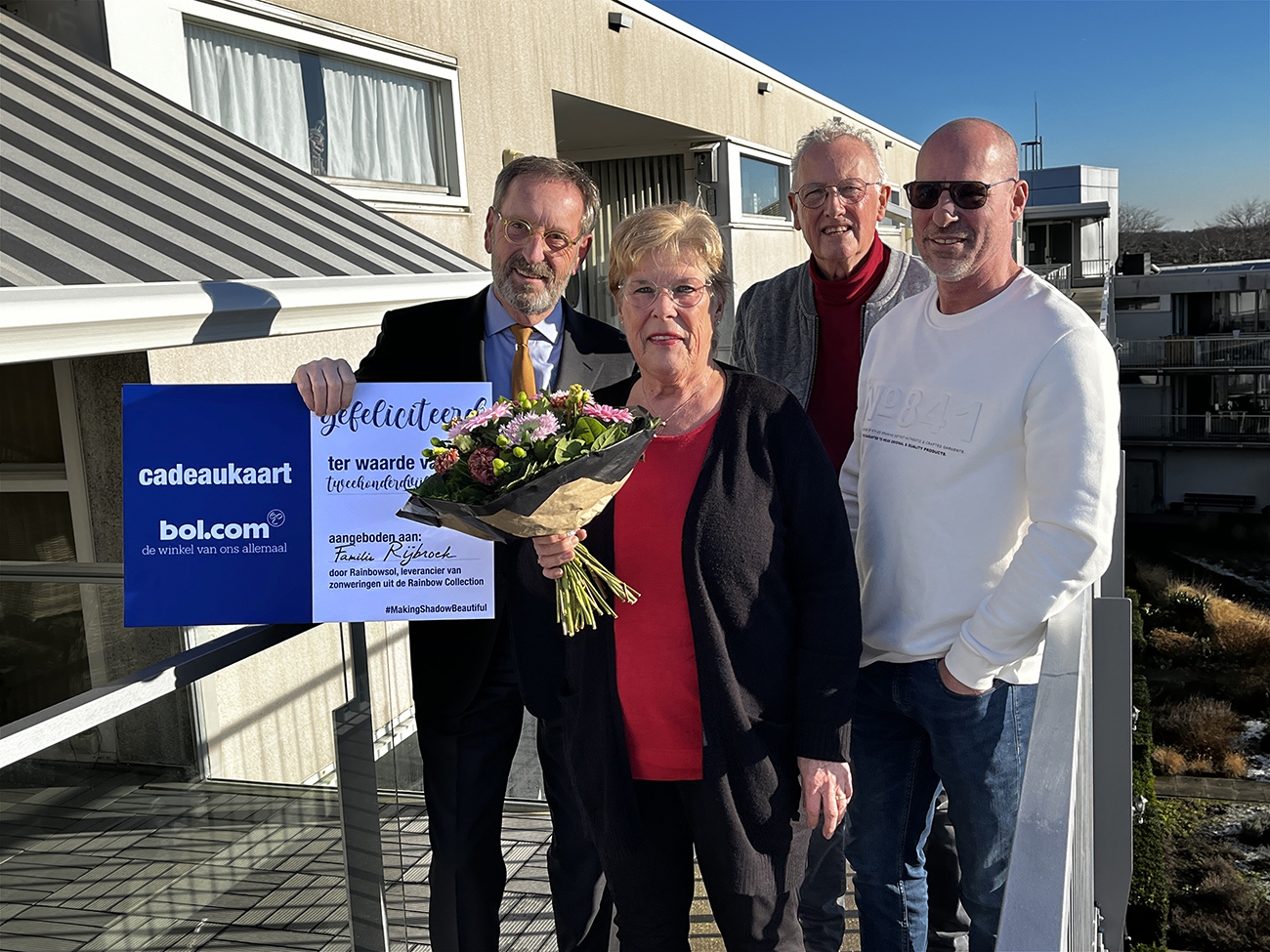 Feestje in Bergen op Zoom: dáár woont de winnaar van onze fotoactie van de maand december.