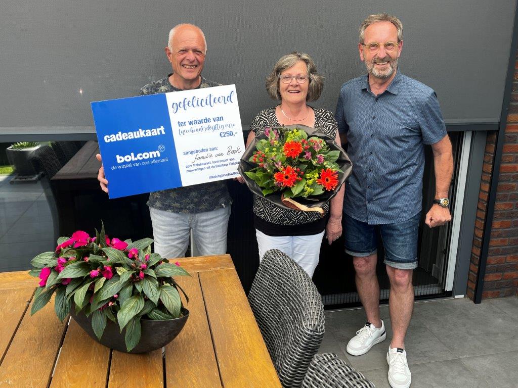 Familie Van Beek is de eerste winnaar van de fotoactie in 2023.