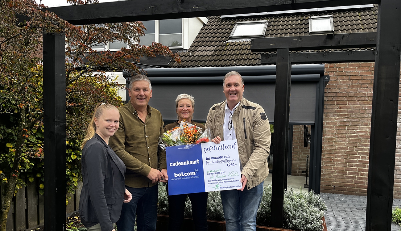 Feestelijke uitreiking van maandprijs fotoactie in Uden