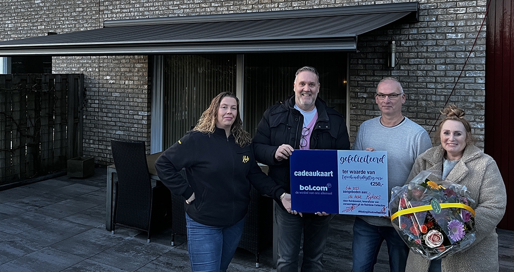 Ook in Spijkenisse zijn ze blij met Rainbow Collection én de bol.com-bonnen!