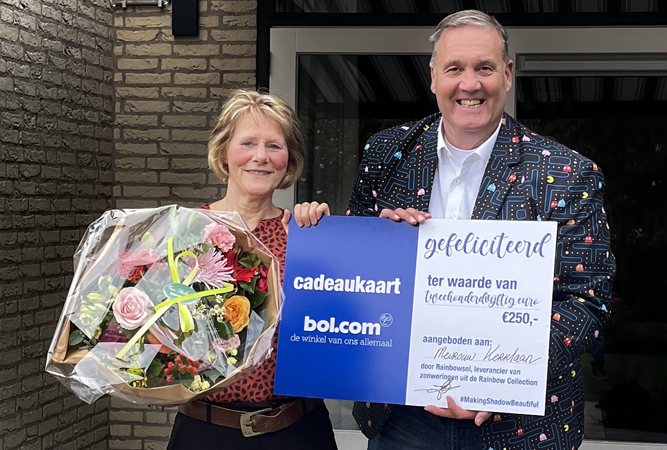 Rainbowsol reikt maandprijs uit in Bleiswijk